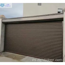 Puerta de garaje de obturador de aluminio popular